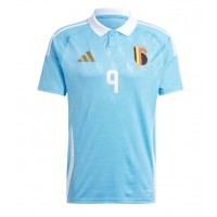 Belgicko Leandro Trossard #9 Vonkajší futbalový dres ME 2024 Krátky Rukáv